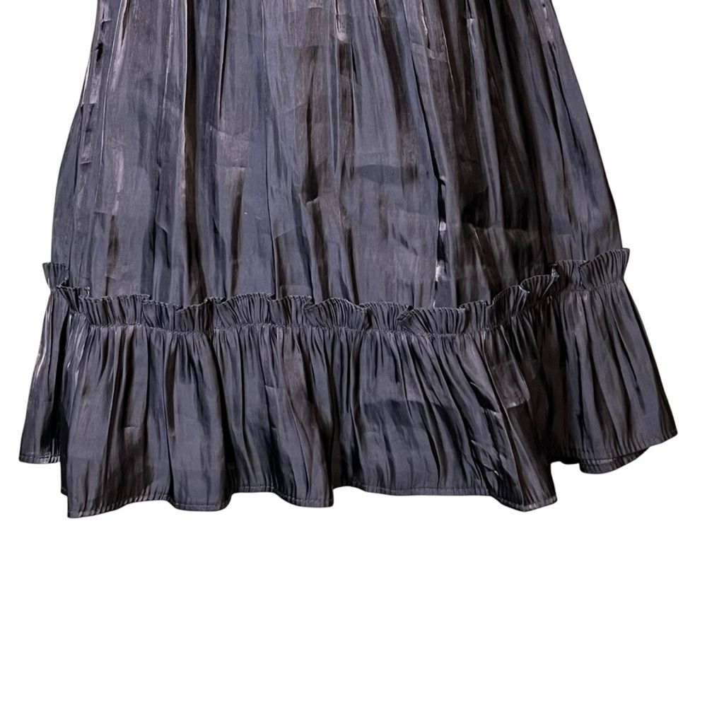 Vietnamese Mini Dress Off Shoulder Tiered Ruffle Long Sleeve Señorita - Picture 11 of 14